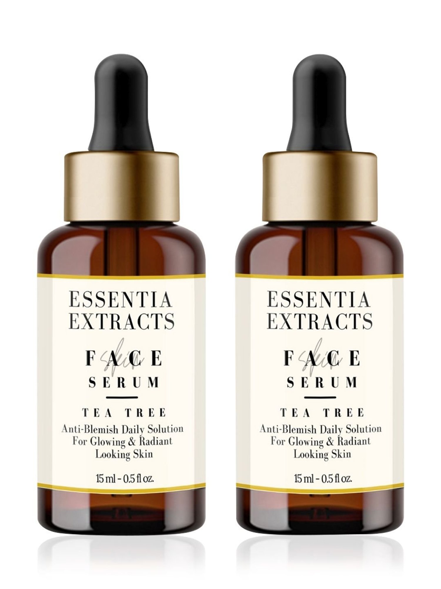 Essentia Extracts Tea Tree Daily Solution Face Serum (Pack of 2) - 30 ml