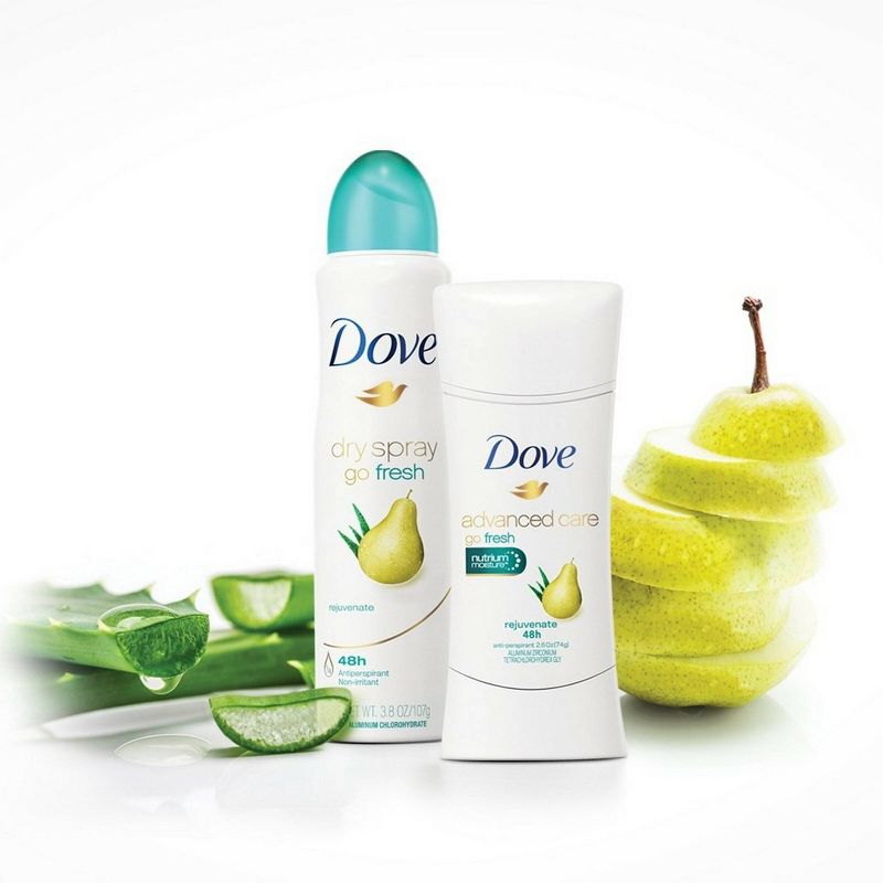 Dove go Fresh Rejuvenate 48-Hour Antiperspirant & Deodorant Dry Spray - 3.8oz