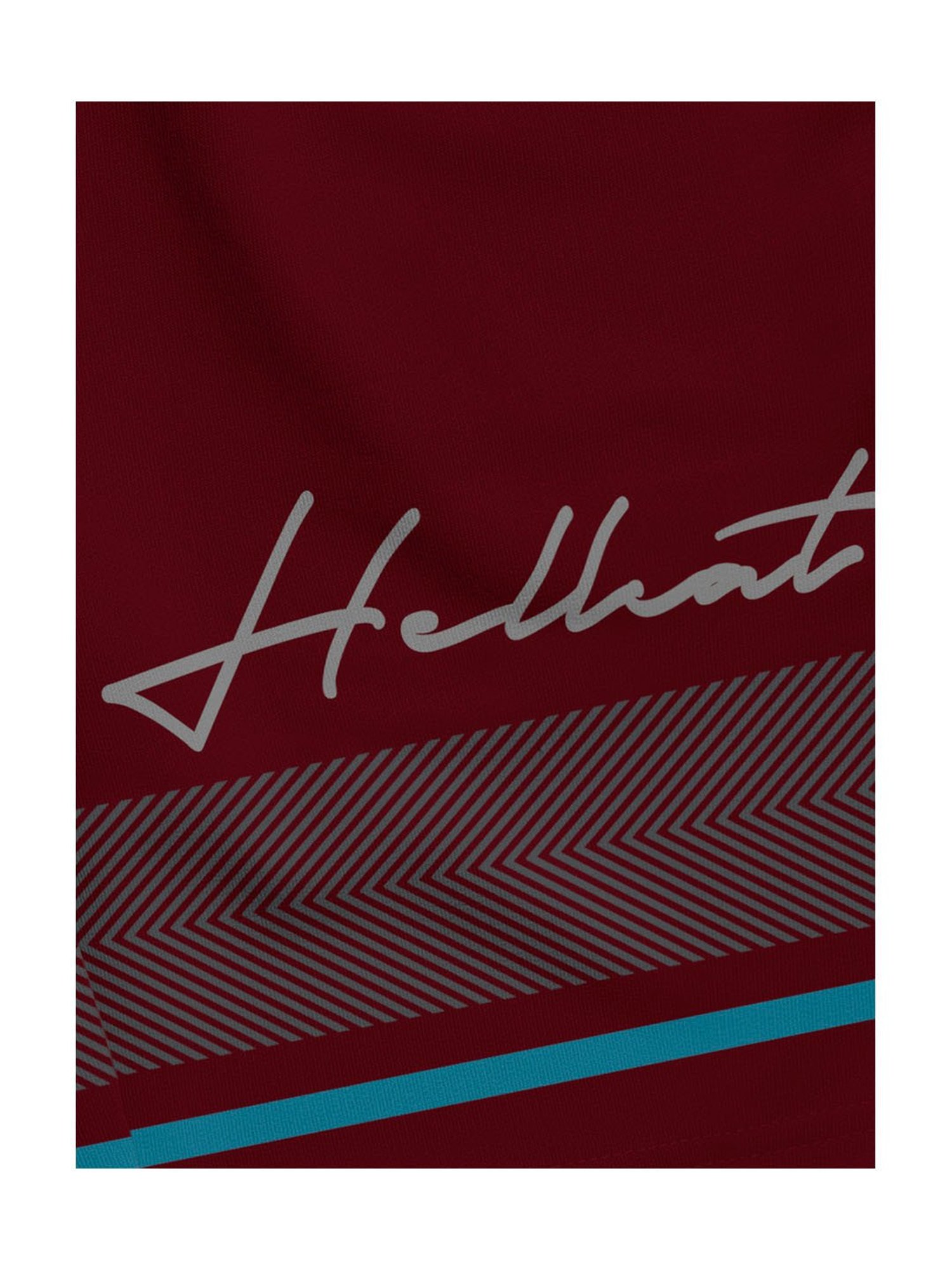 HELLCAT Kids Grey & Maroon Printed Shorts (Pack Of 2)