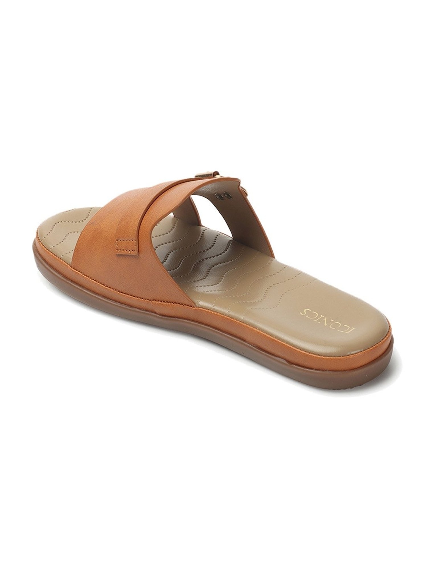 Iconics Women's Tan Casual Sandals