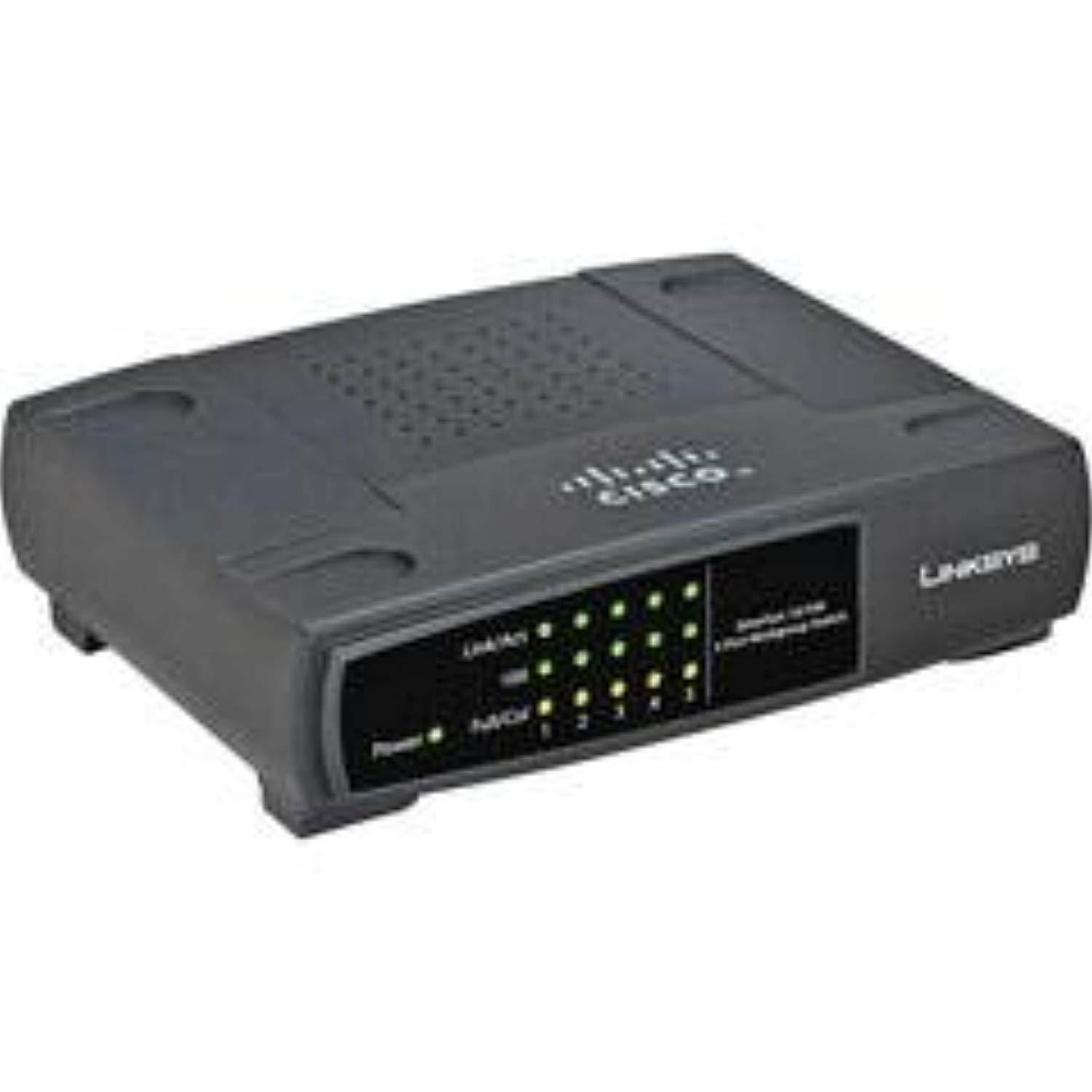 Cisco-Linksys EZXS55W EtherFast 10/100 5-Port Workgroup Switch
