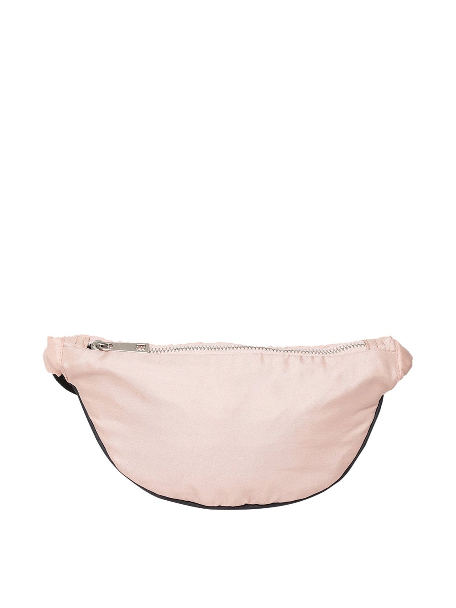 Bad Habit Powder Pink Quilted Waist Pouch