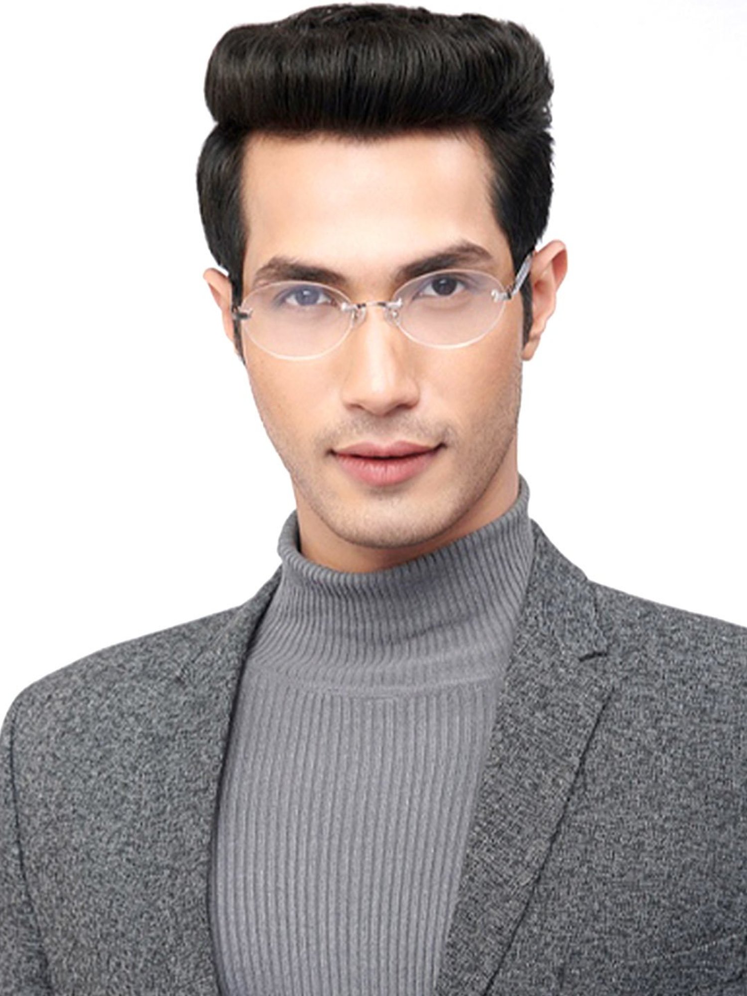 Lenskart Blu LB E13529 Black Full Rim Square Computer Glasses