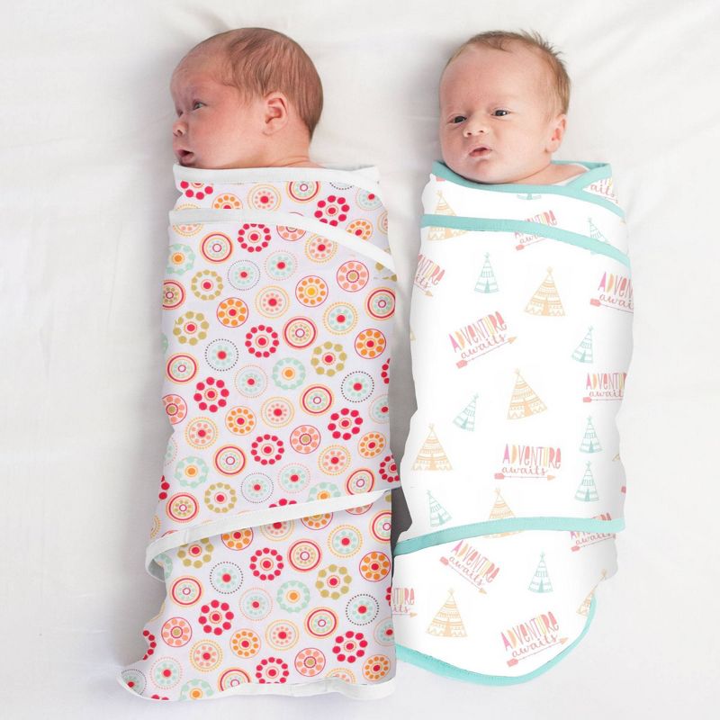 Miracle Blanket Swaddle Wrap Adventure Awaits