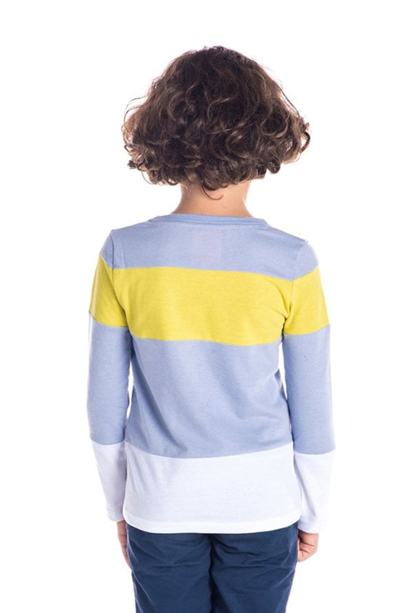 Cherry Crumble By Nitt Hyman Boys Multicolor Color Block T-Shirt