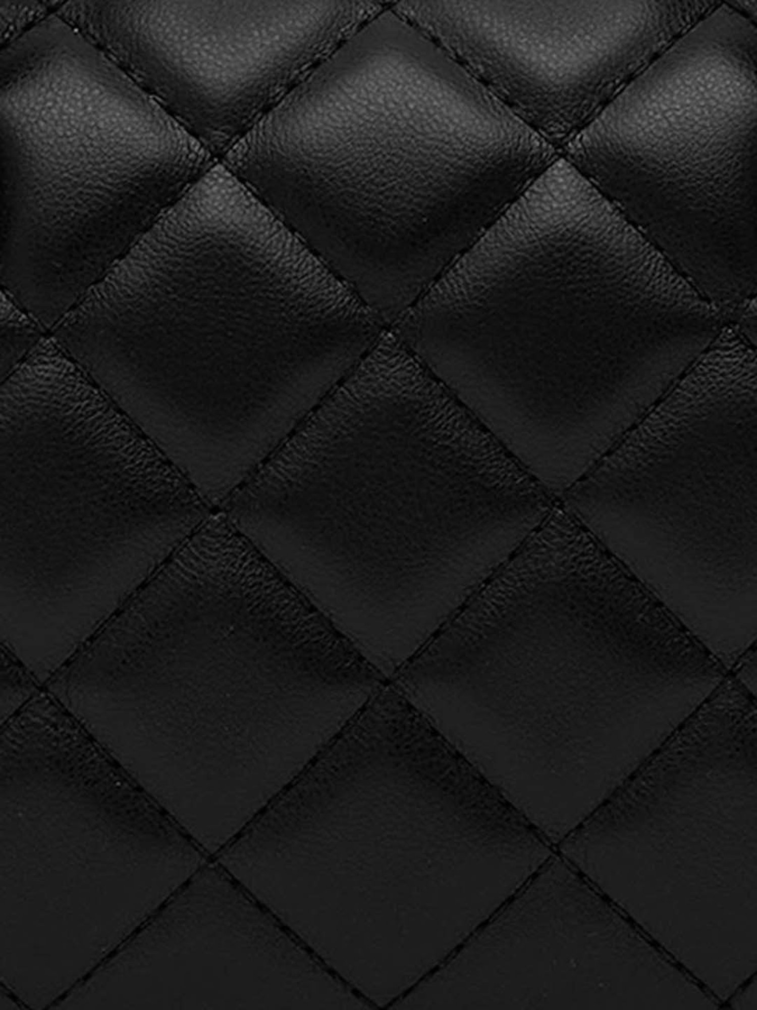 Miraggio Black Quilted Medium Sling Handbag