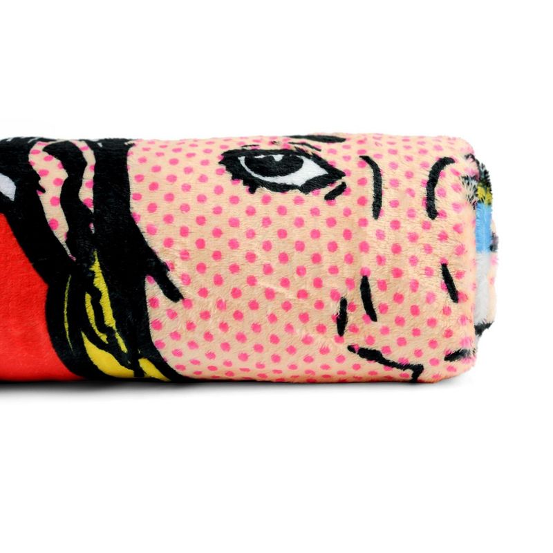 Just Funky Golden Girls Pop-Art Throw Blanket | Golden Girls Quotes | 60 x 45 Inches