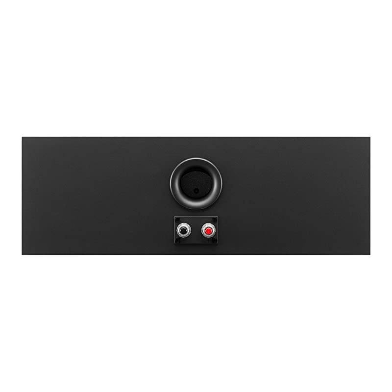 SSCS8 2-Way 3-Driver Center Channel Speaker - Black, 4 Bookshelf Speaker System