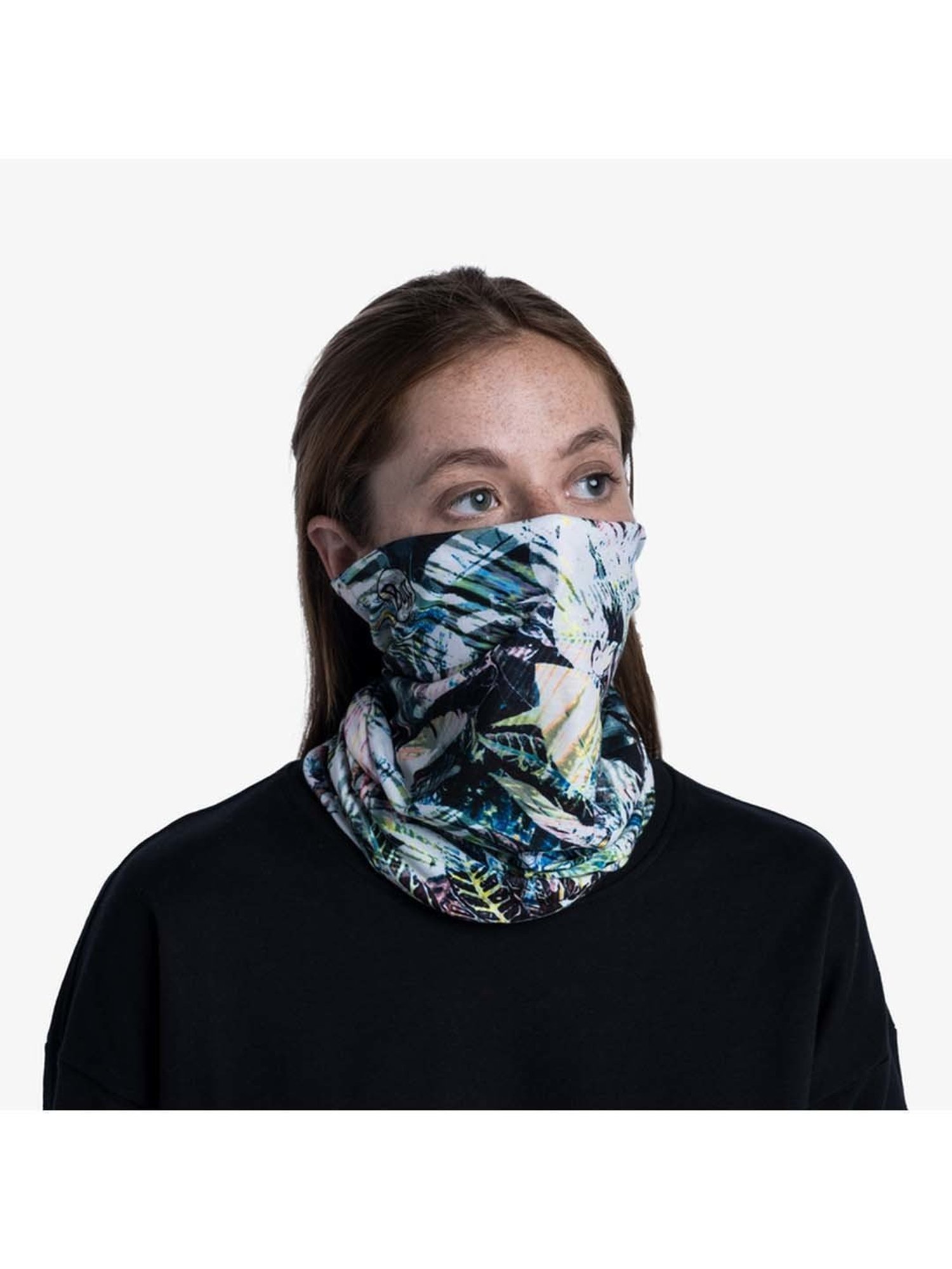 BUFF Original Ecostretch Pur3 Green Printed Bandanas