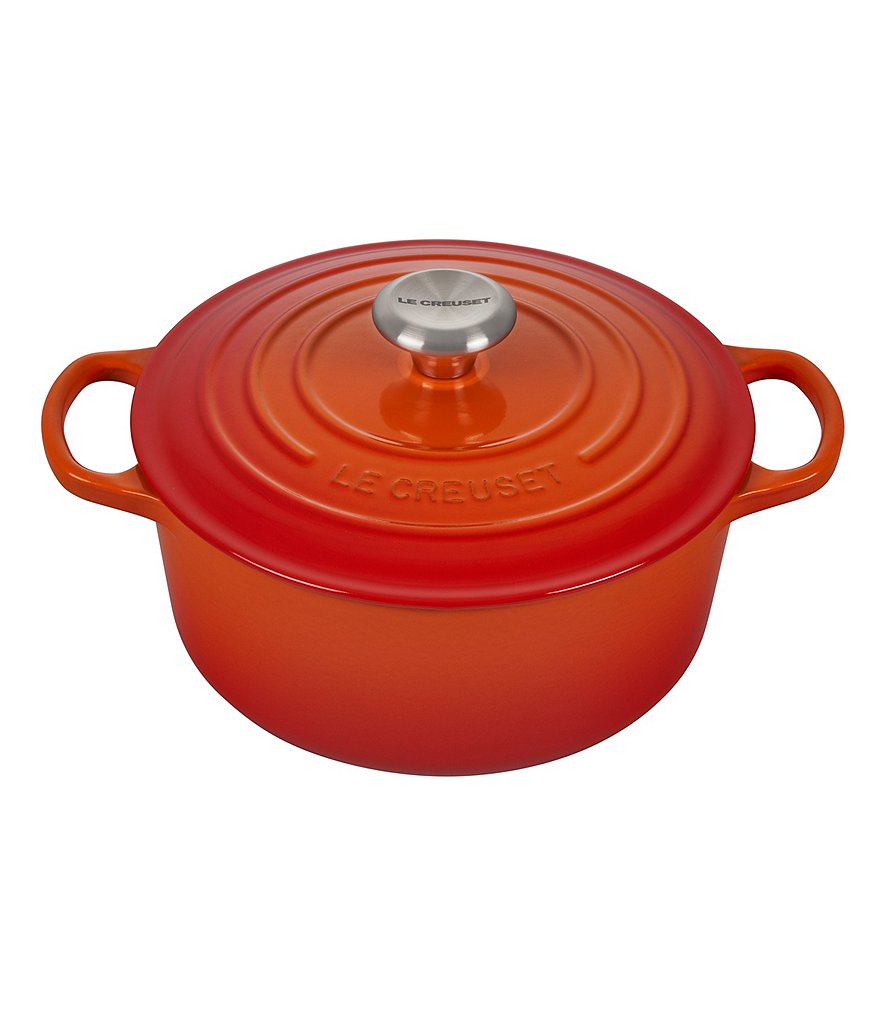 Le Creuset 7.25-qt Round Enameled Cast Iron Dutch Oven with Stainless Steel Knobs