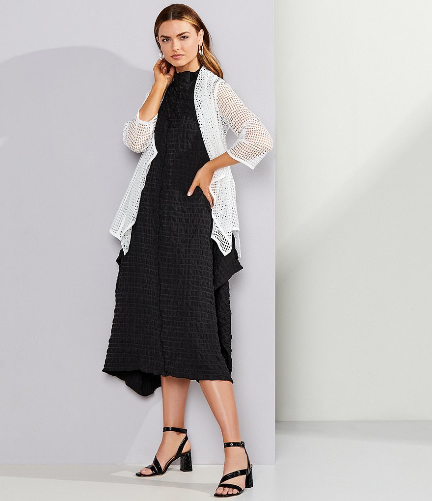 Antonio Melani Grettell Croc Embossed Leather Dress Sandals