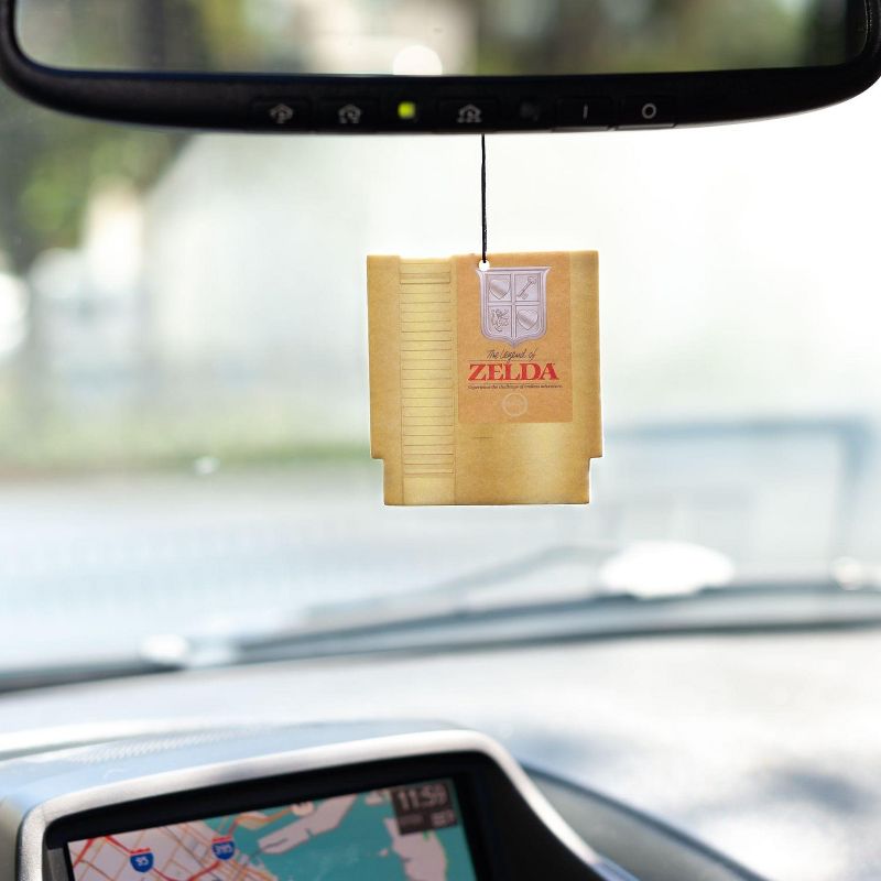 Just Funky The Legend Of Zelda Official NES Cartridge Air Freshener | New Car Scent