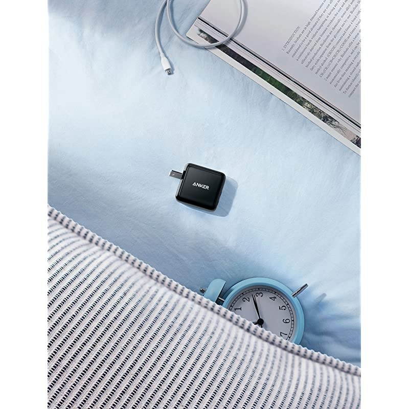 Dual USB Wall Charger PowerPort II 24W UltraCompact Travel Charger with PowerIQ Technology and Foldable Plug for iPhone XSMaxXRX876Plus iPad ProAir 2mini 4 Galaxy S9S8+ and More