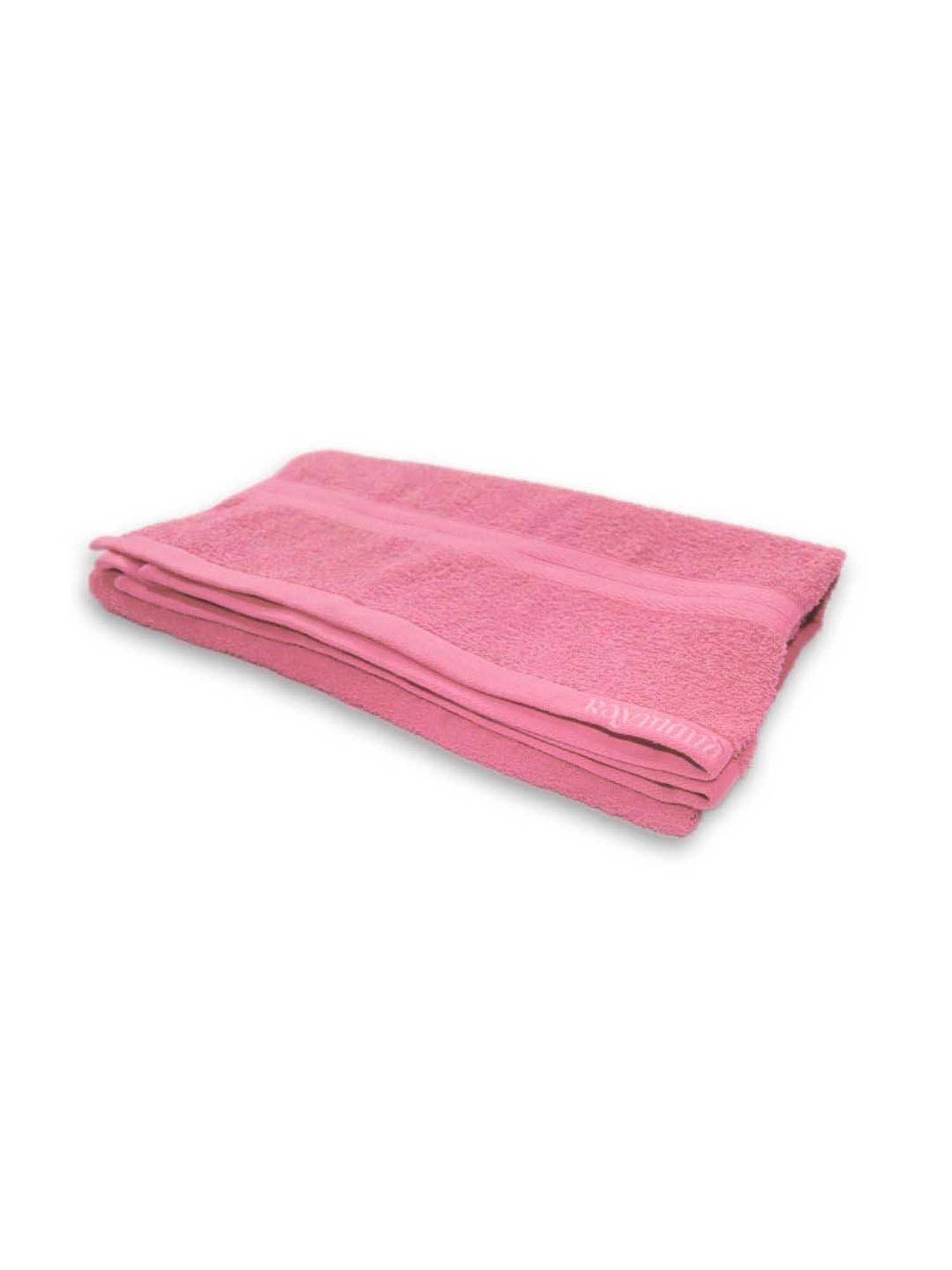 Raymond Home Forever Pink 350 GSM Cotton Bath Towel