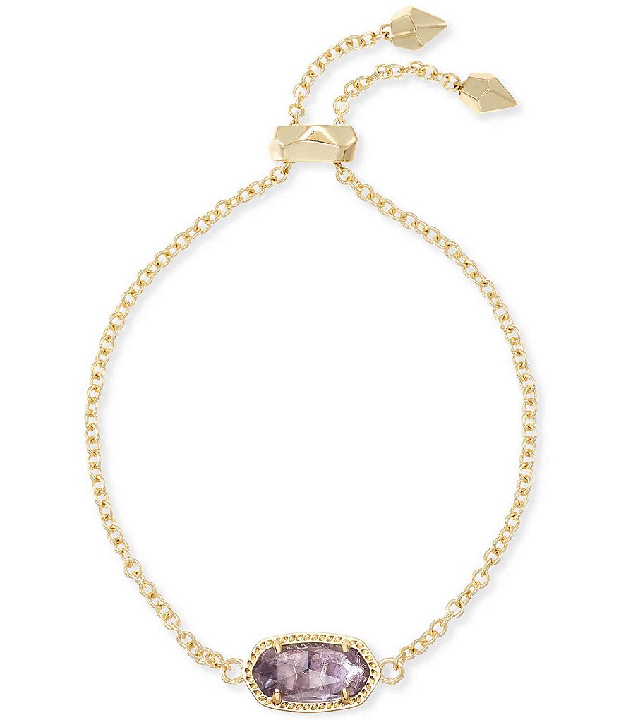 Kendra Scott Elaina Gold Adjustable Chain Bracelet