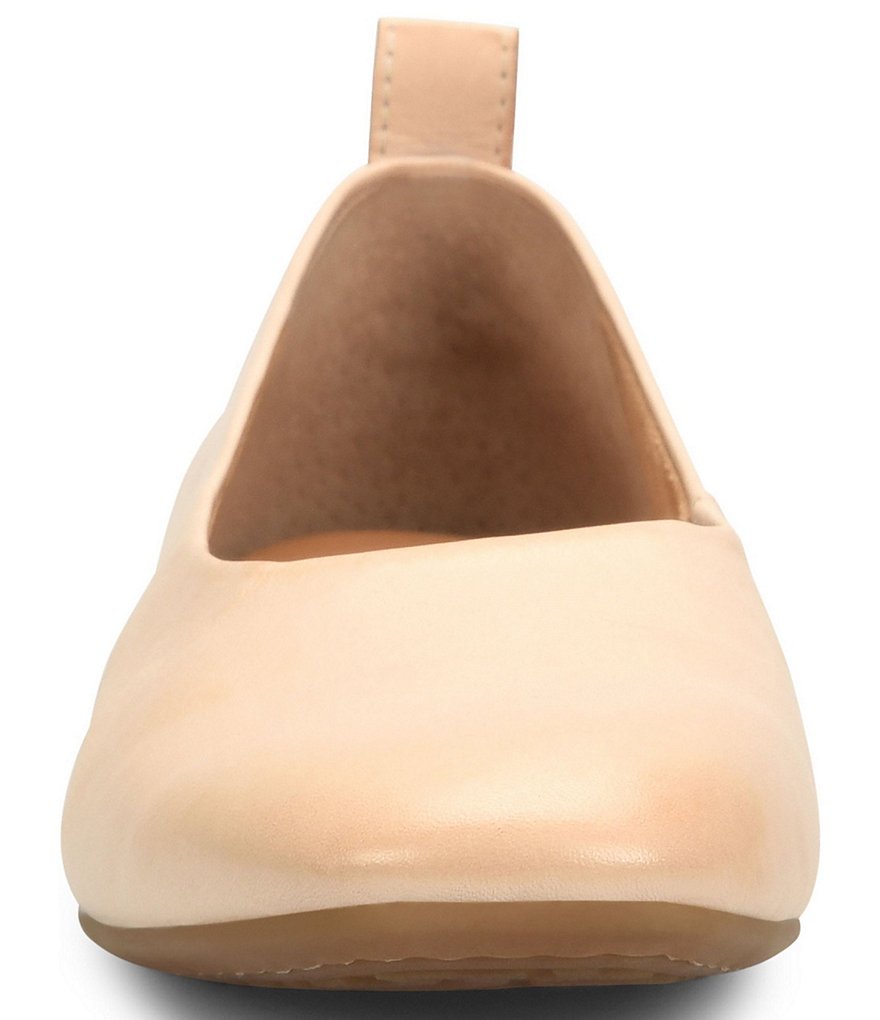 Born Beca Leather Slip-On Flats