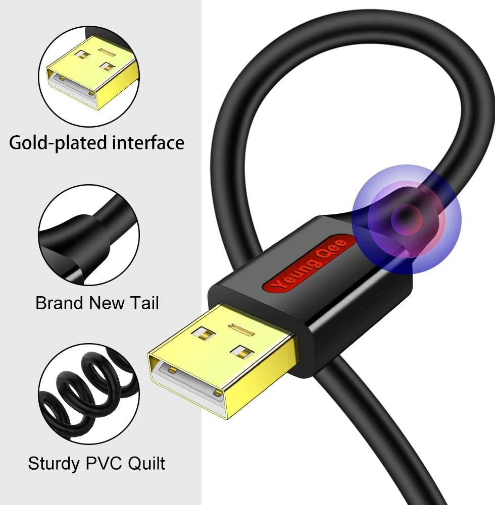 UEETEK 5M 10 Pin Rainbow Flat Ribbon IDC Wire Cable for Digital Product PC Detecting Instruments