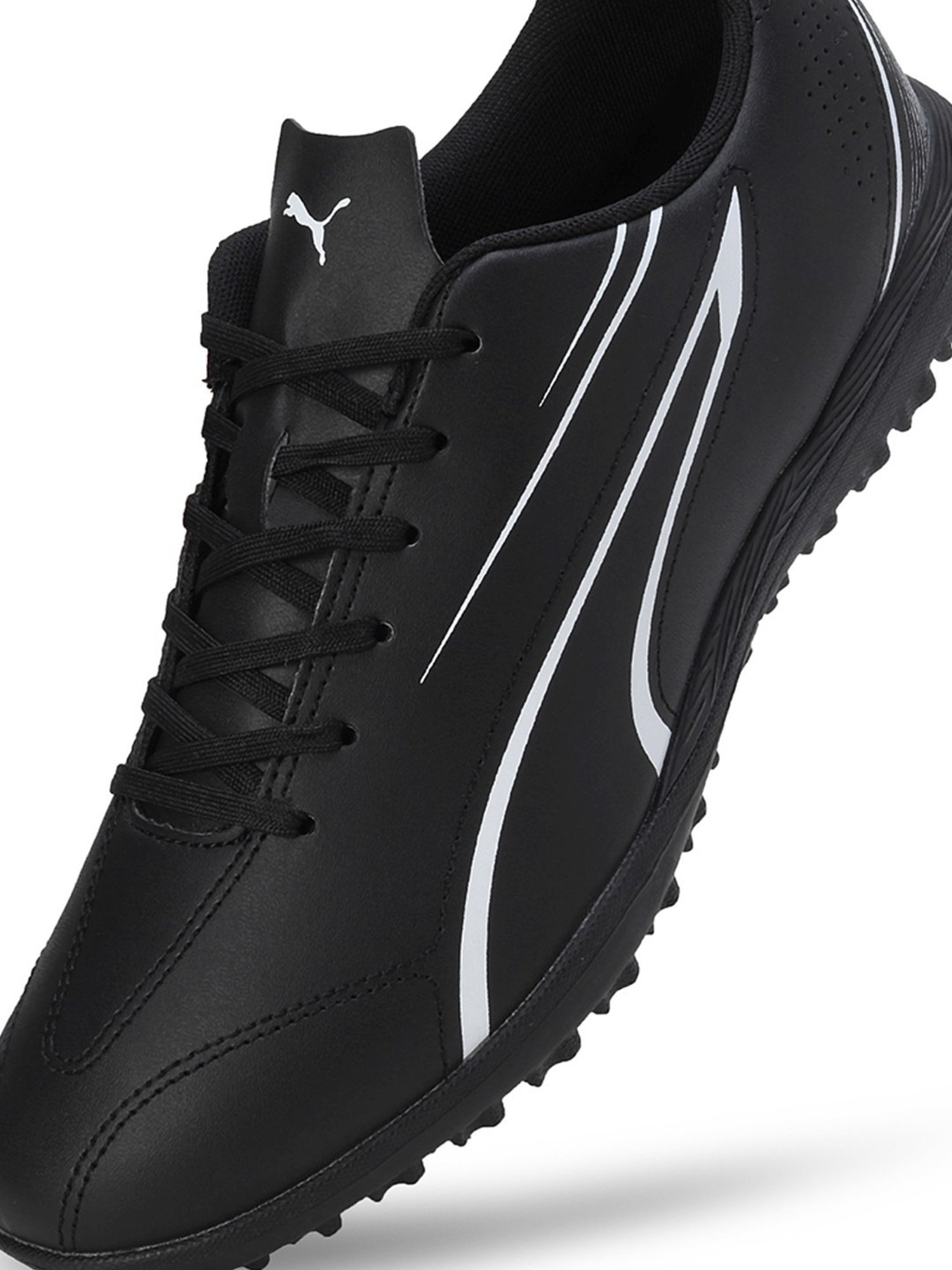 Puma Men's VITORIA TT Black Football Shoes