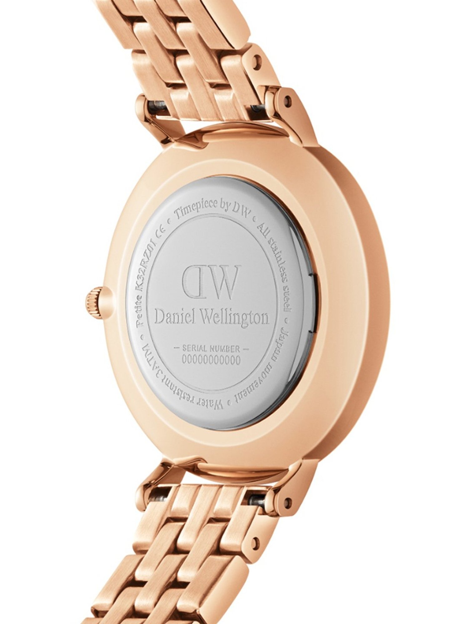 Daniel Wellington Petite Women White Round Dial Analog Watch - DW00100613K