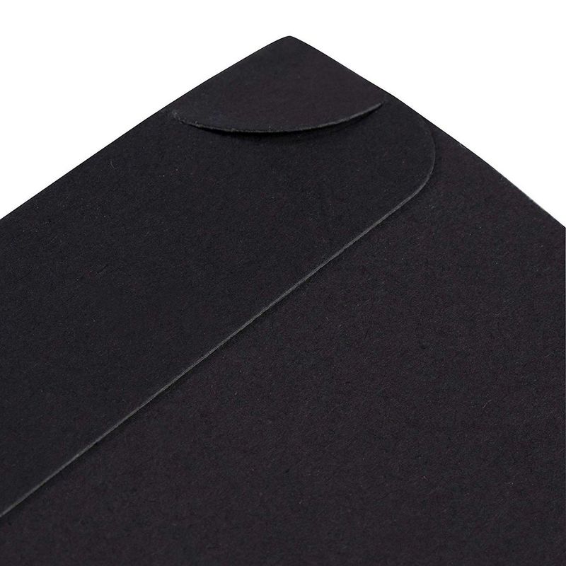 48-Pack Certificate Holders, Single Sided Diploma Covers for Letter-Sized Paper & Award, Black
