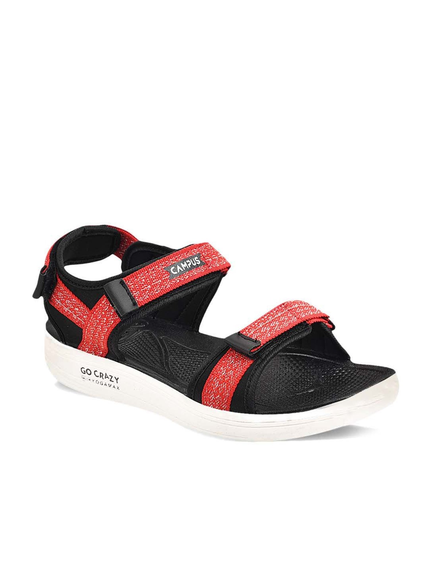 Campus Women's Red Floater Sandals