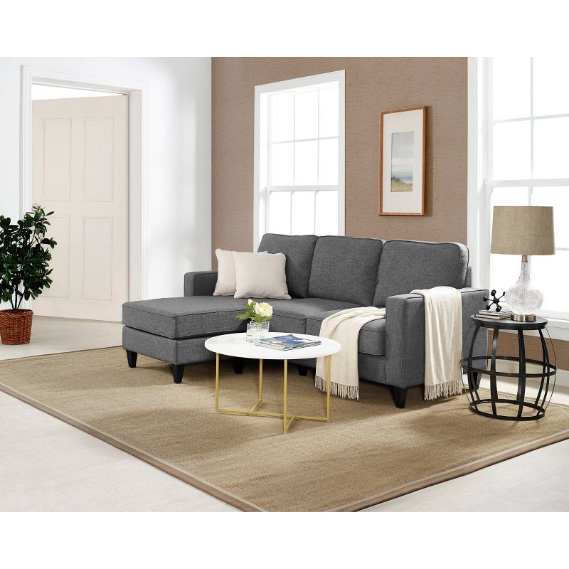 Stevenson Round Coffee Table, White - Adore Decor