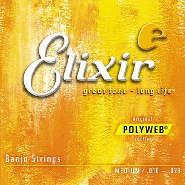 Elixir Banjo Medium - Polyweb