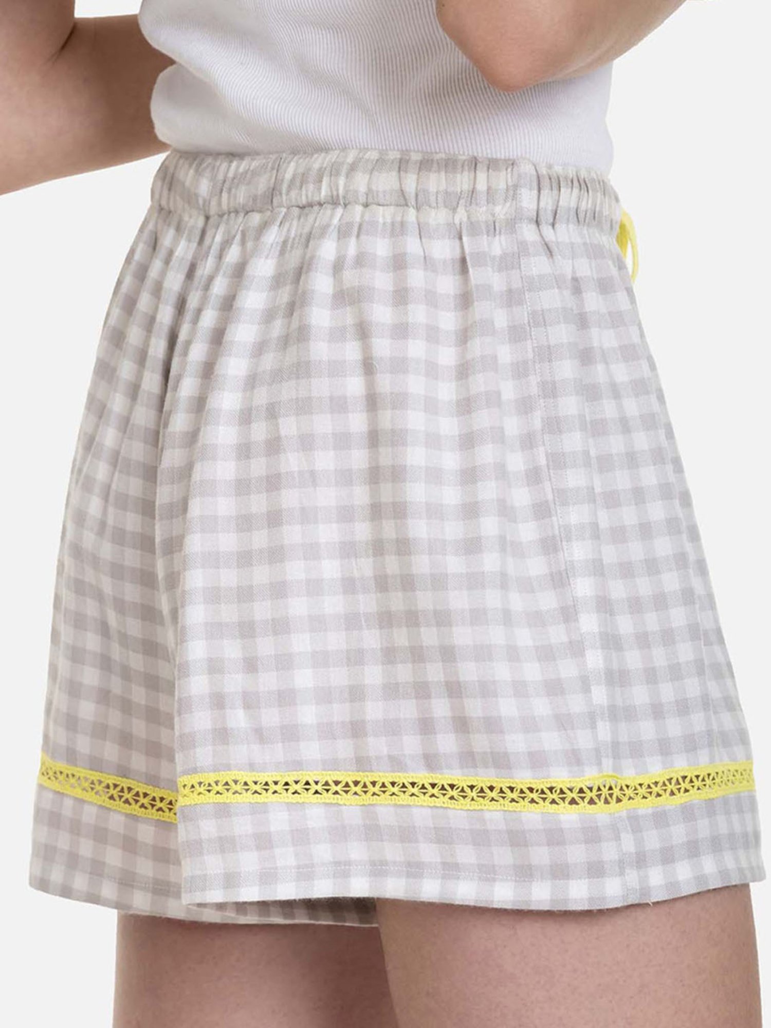 The Calm Collective Cool Grey Sienna Shorts