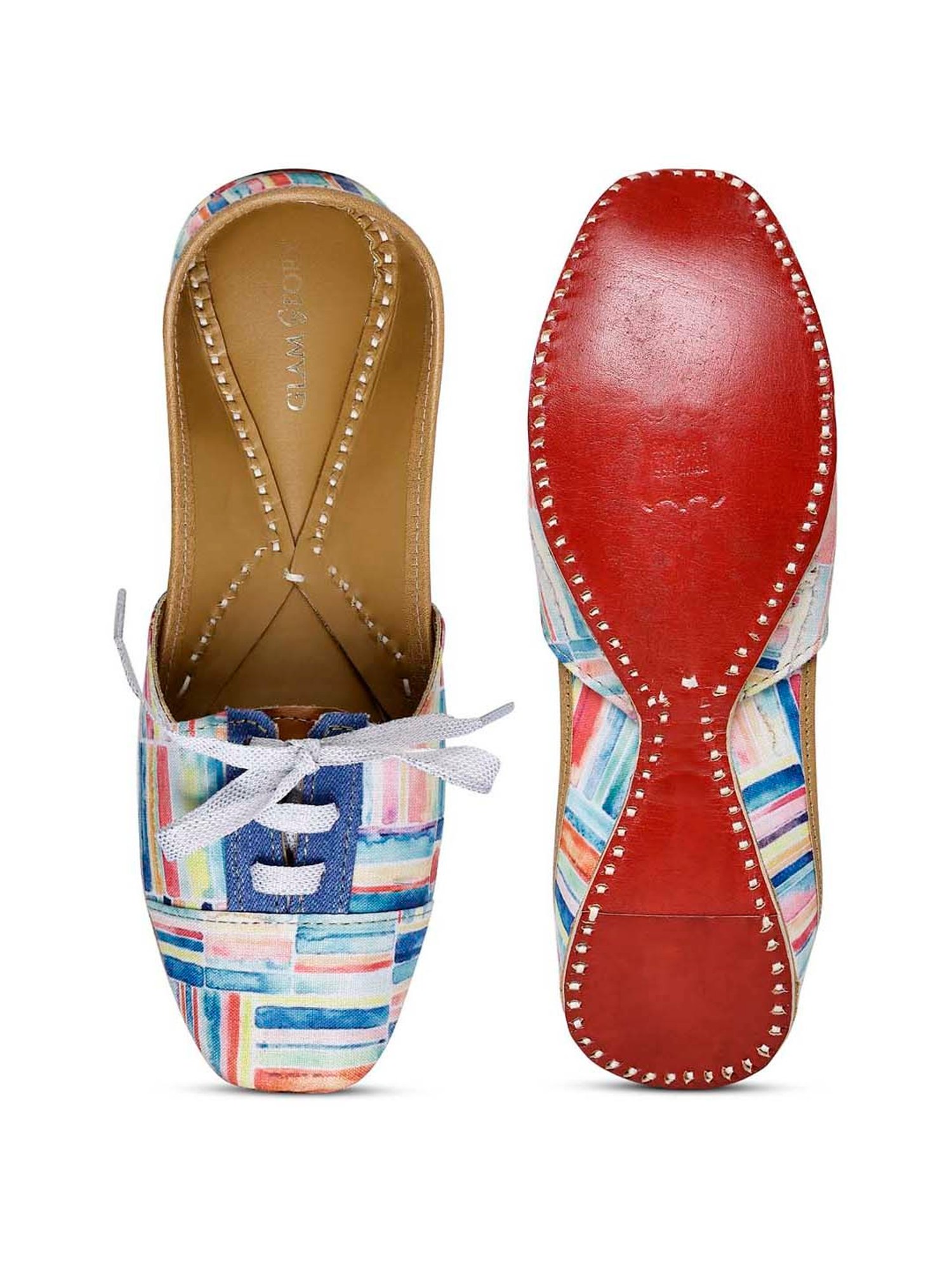 Glam Story Women's Multicolor Ethnic Juttis