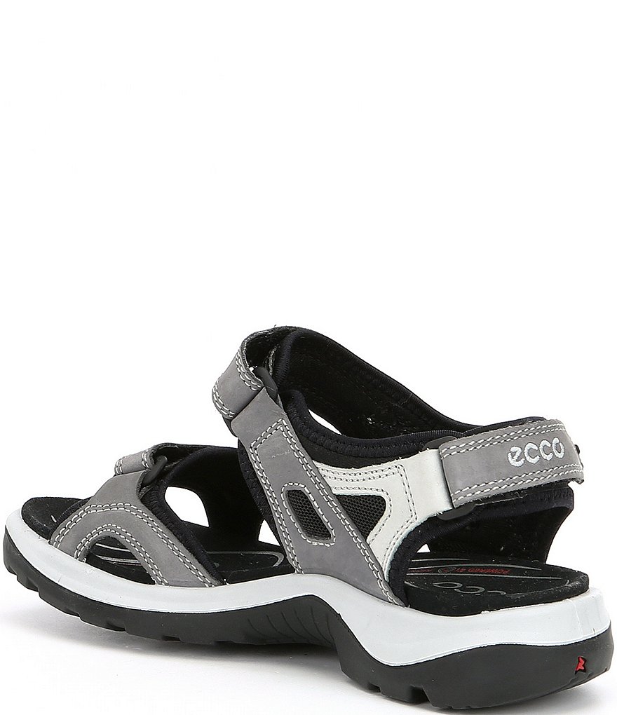 ECCO Yucatan Adjustable Strap Leather Sandals