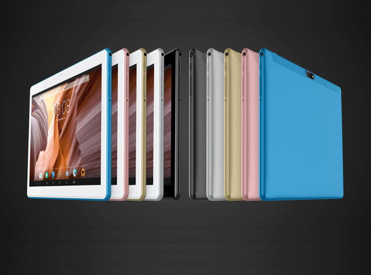 Mini Tablet 10.1 Inch IPS MTK6580 1.3GHz 10.1 Inch 5-7 hours Tablet Gold TABLET-102-G