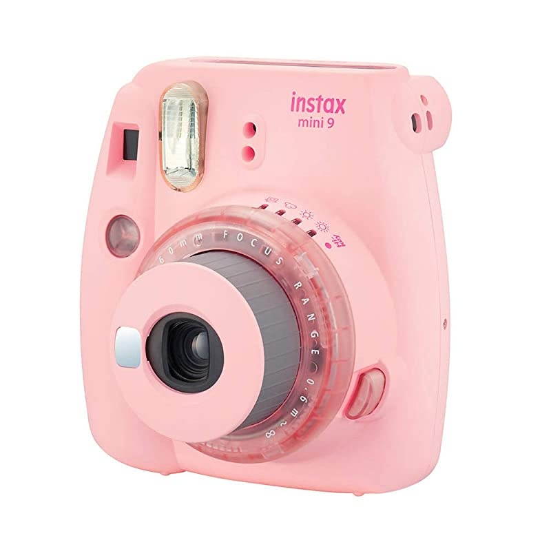 Instax Mini 9 Instant Camera Clear Pink Special Edition