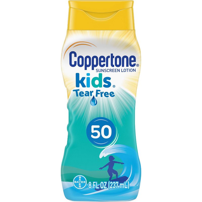 Coppertone Kids Tear Free Mineral Sunscreen Lotion - SPF 50 - 8oz