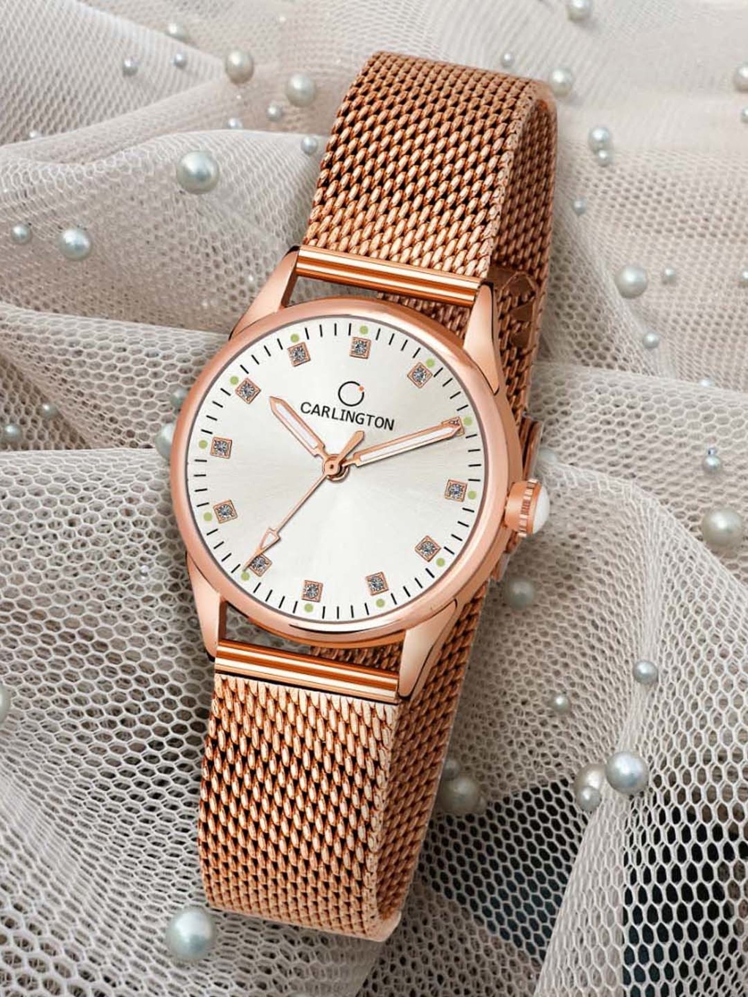 CARLINGTON CT 2003 Analog Watch for Women