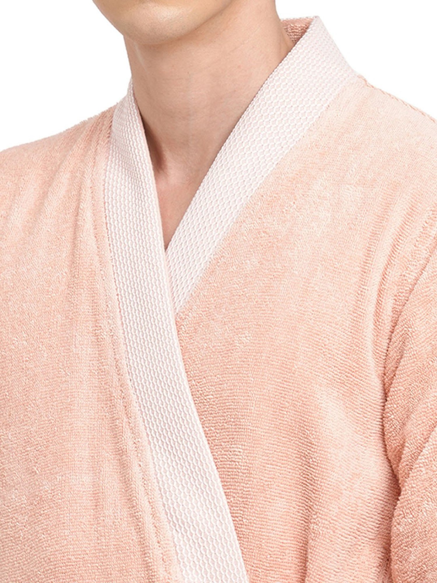 Spaces Hygro Pink 400 GSM Cotton Medium Bathrobe