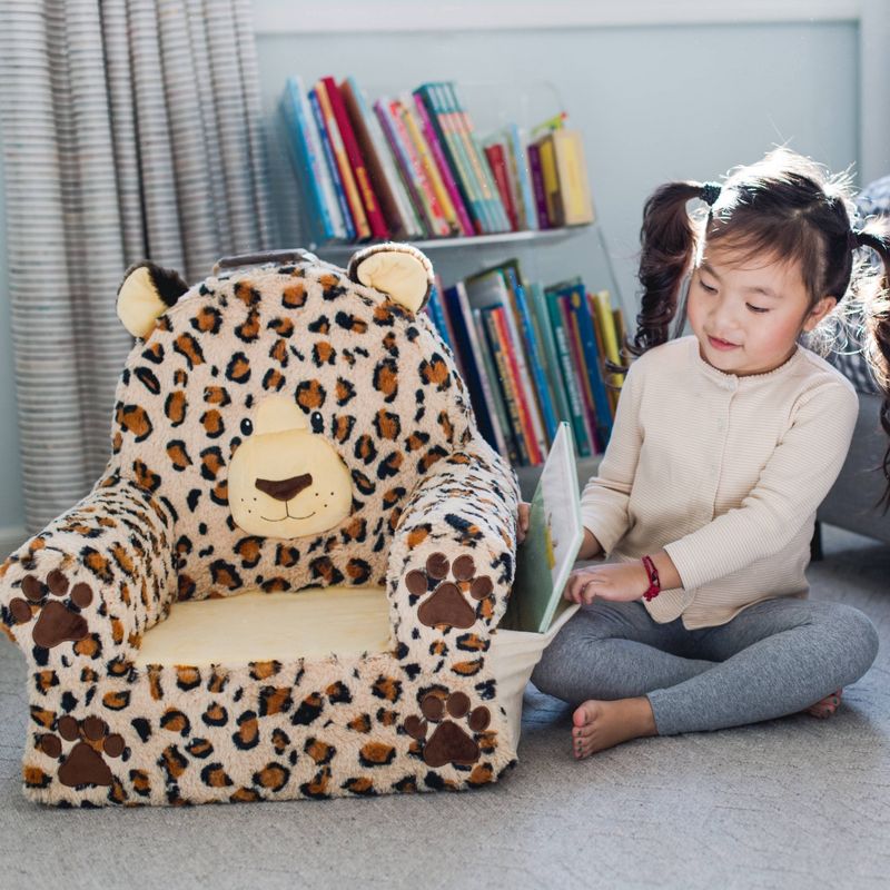 Soft Landing Sweet Seats Leopard Children's Soft Chair