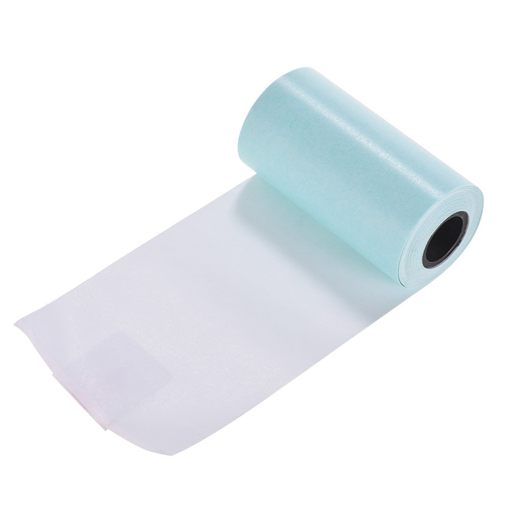 Printable Sticker Paper Roll Direct Thermal Paper with Self-adhesive 57*30mm(2.17*1.18in) for PeriPage A6 Pocket Thermal Printer for PAPERANG P1/P2 Mini Photo Printer, 1 Roll