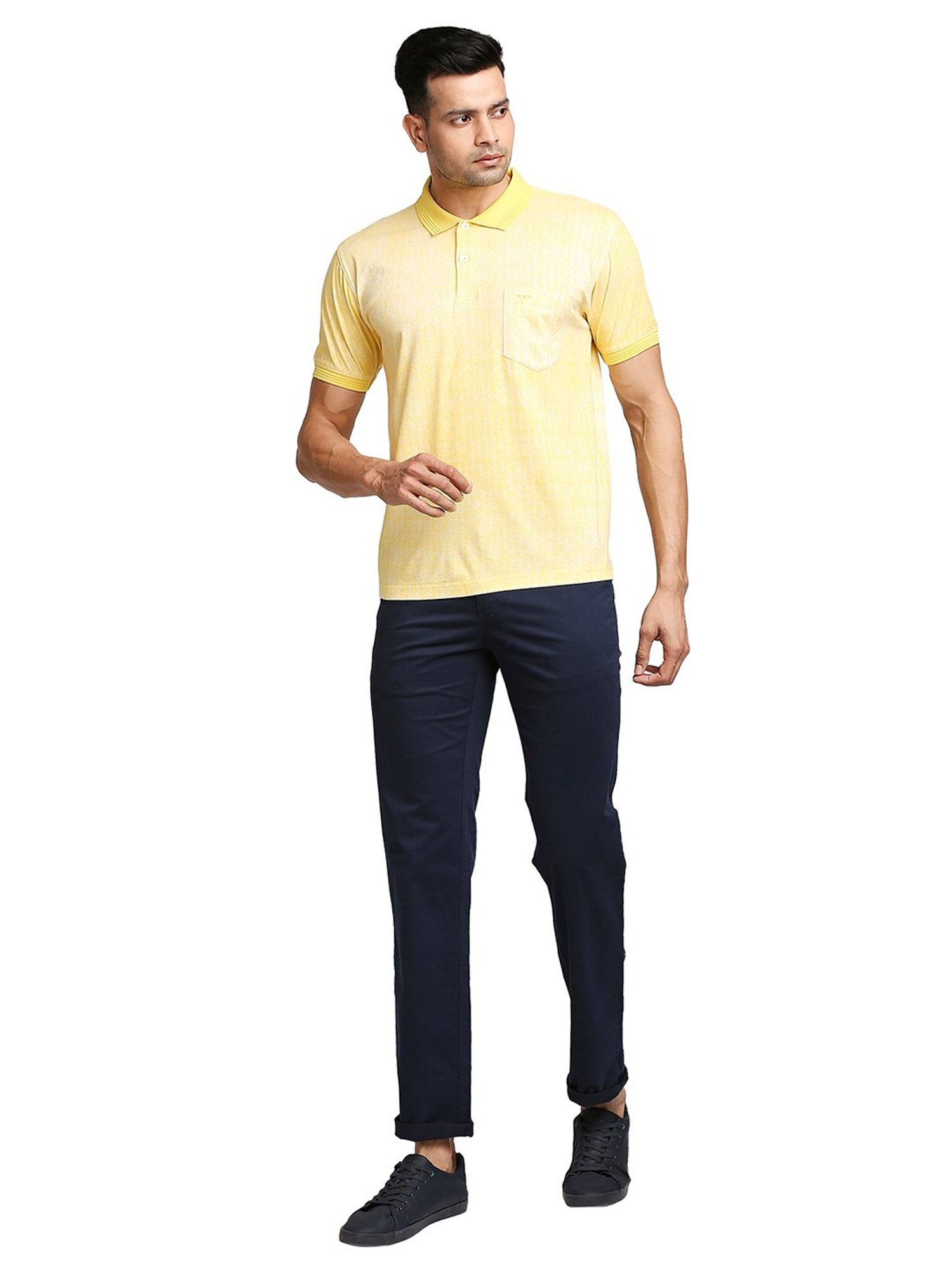 ColorPlus Yellow Polo T-Shirt