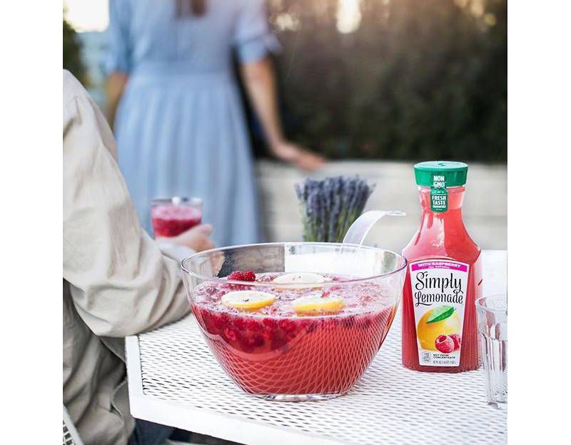 Simply Lemonade with Raspberry Juice - 52 fl oz