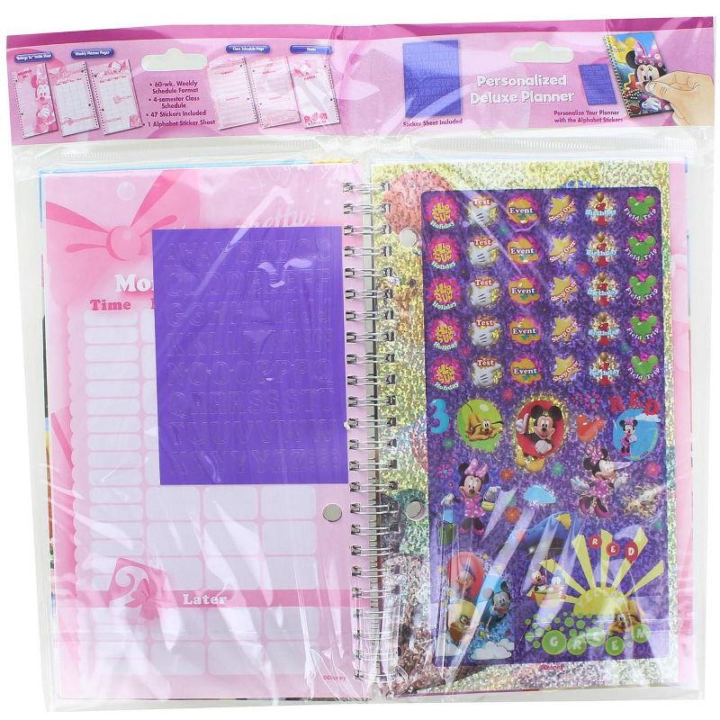 Monogram International Inc. Disney Minnie Mouse Clubhouse Personalized Deluxe Planner