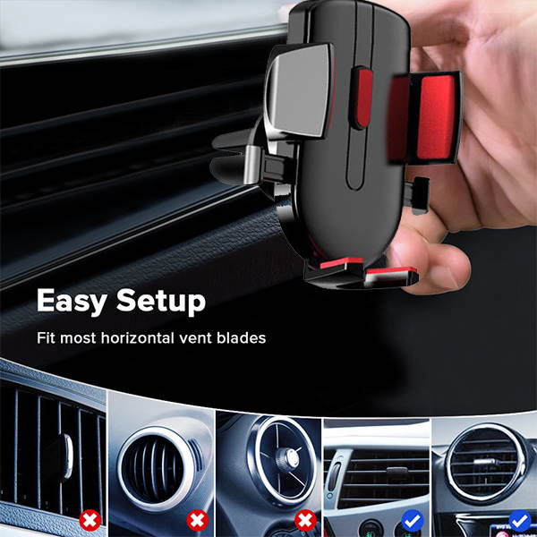 Car Wireless Charger Car Phone Holder Infrared Sensor Automatic Clamping Qi Wireless Charger Phone Holder Random Color