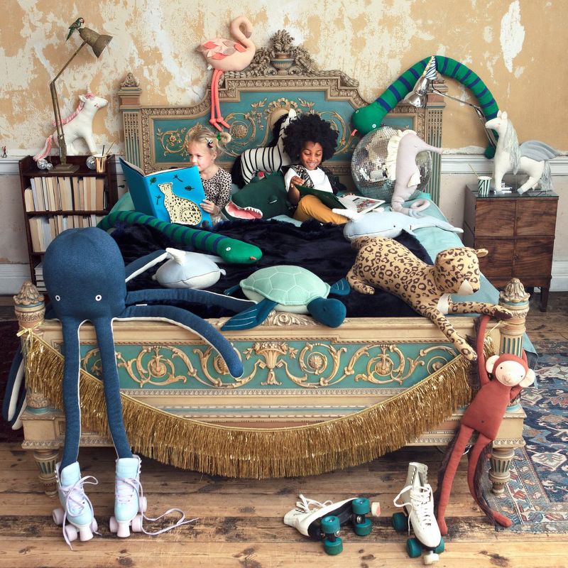 Meri Meri - Rani Leopard Large Toy - Stuffed Animals - 1ct