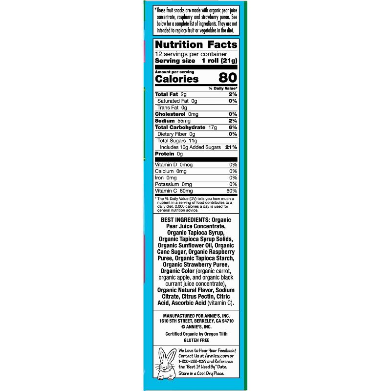 Mixed Berry Fruit Flavored Snacks - 10ct - Market Pantry™