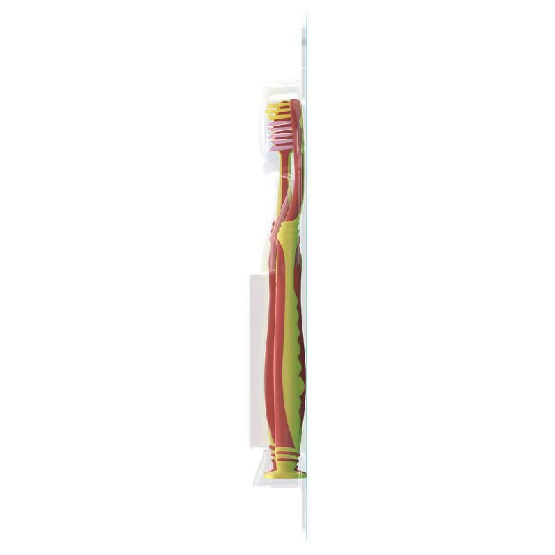 hum kids by Colgate Smart Manual Toothbrush Replacement Pack - Extra Soft Bristles - Yellow & Coral - 2ct