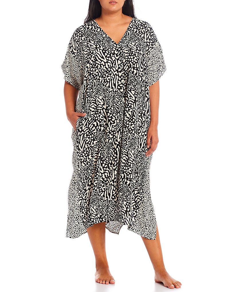 Rya Plus Darling Scoop Neck Charmeuse & Lace Solid Chemise