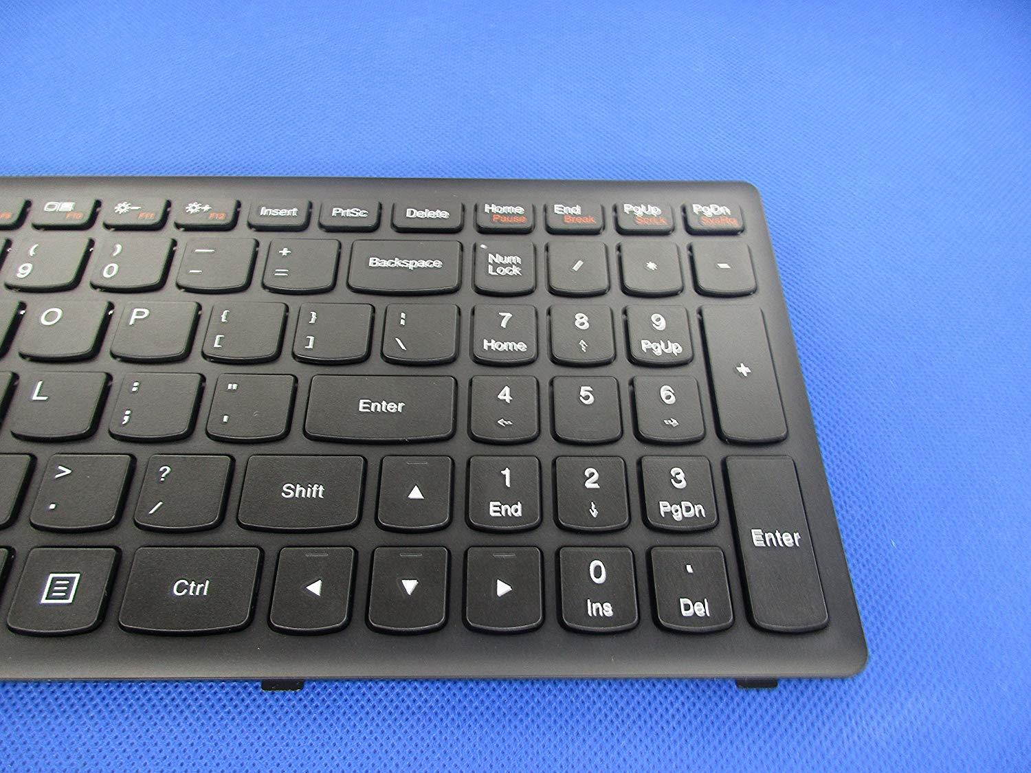 SUNMALL Keyboard replacement with Frame for Ideapad G500S G505S G510S S500 S510 S510P Z510 Z510-IFI Flex 15 Flex 15D Series Laptop US Black 25211020 25211050 MP-12U73US-686 (6 Months Warranty)