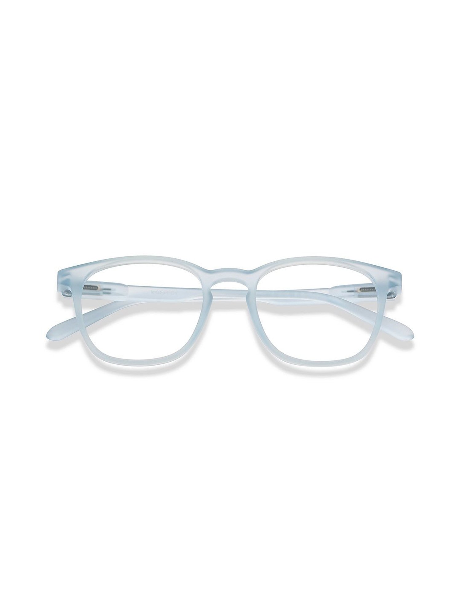 Lenskart Blu LB E14453 Green Full Rim Round Zero Power Computer Glasses