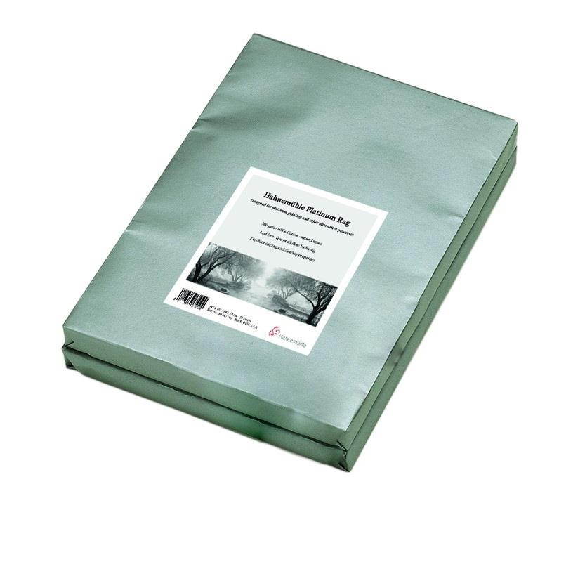 Hahnemuhle Platinum Rag Fine Art Paper, 300gsm, 8x10", 25 Sheets #10647103
