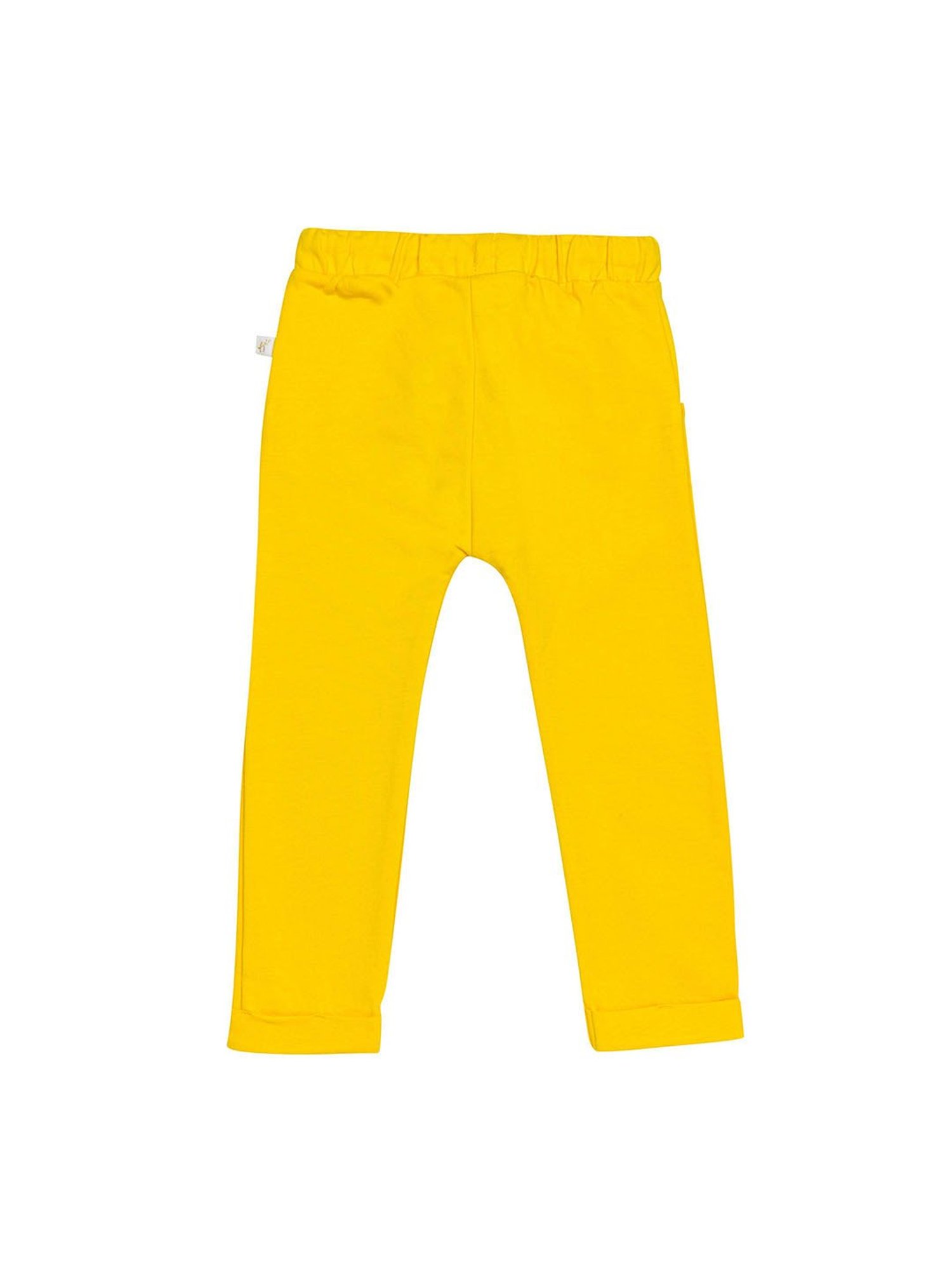 H by Hamleys Infants Boys Mustard Solid Joggers