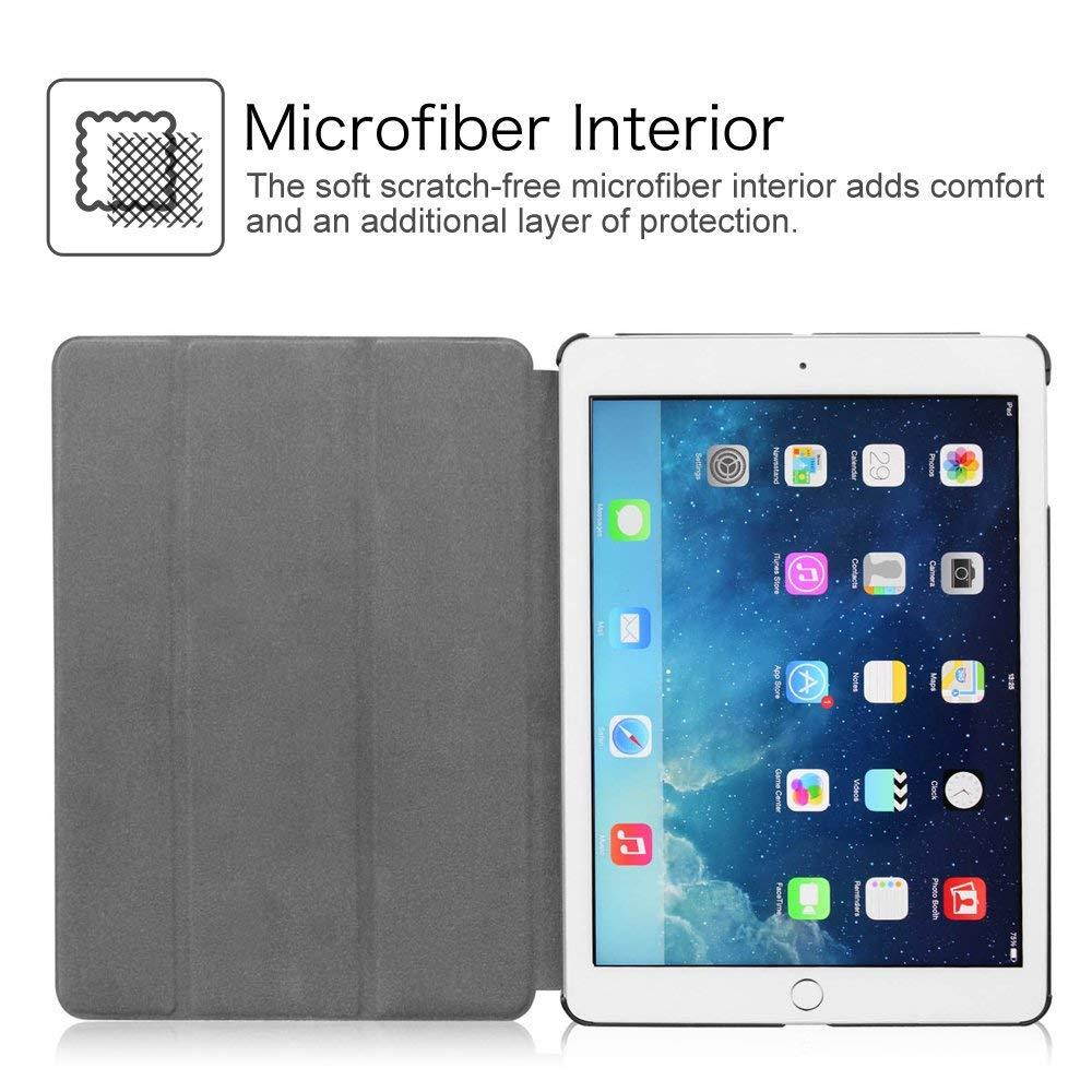 Fintie iPad Air 2 Case - [SlimShell] Ultra Lightweight Stand Smart Protective Cover with Auto Sleep/Wake Feature for Apple iPad Air 2, Space Grey
